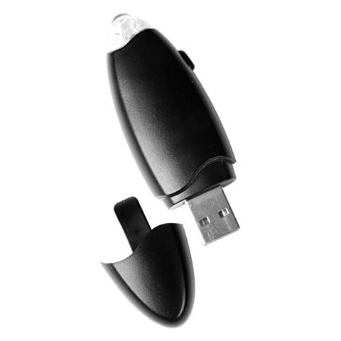 Mini torcia Vellamp USB02, ricaricabile tramite porta USB